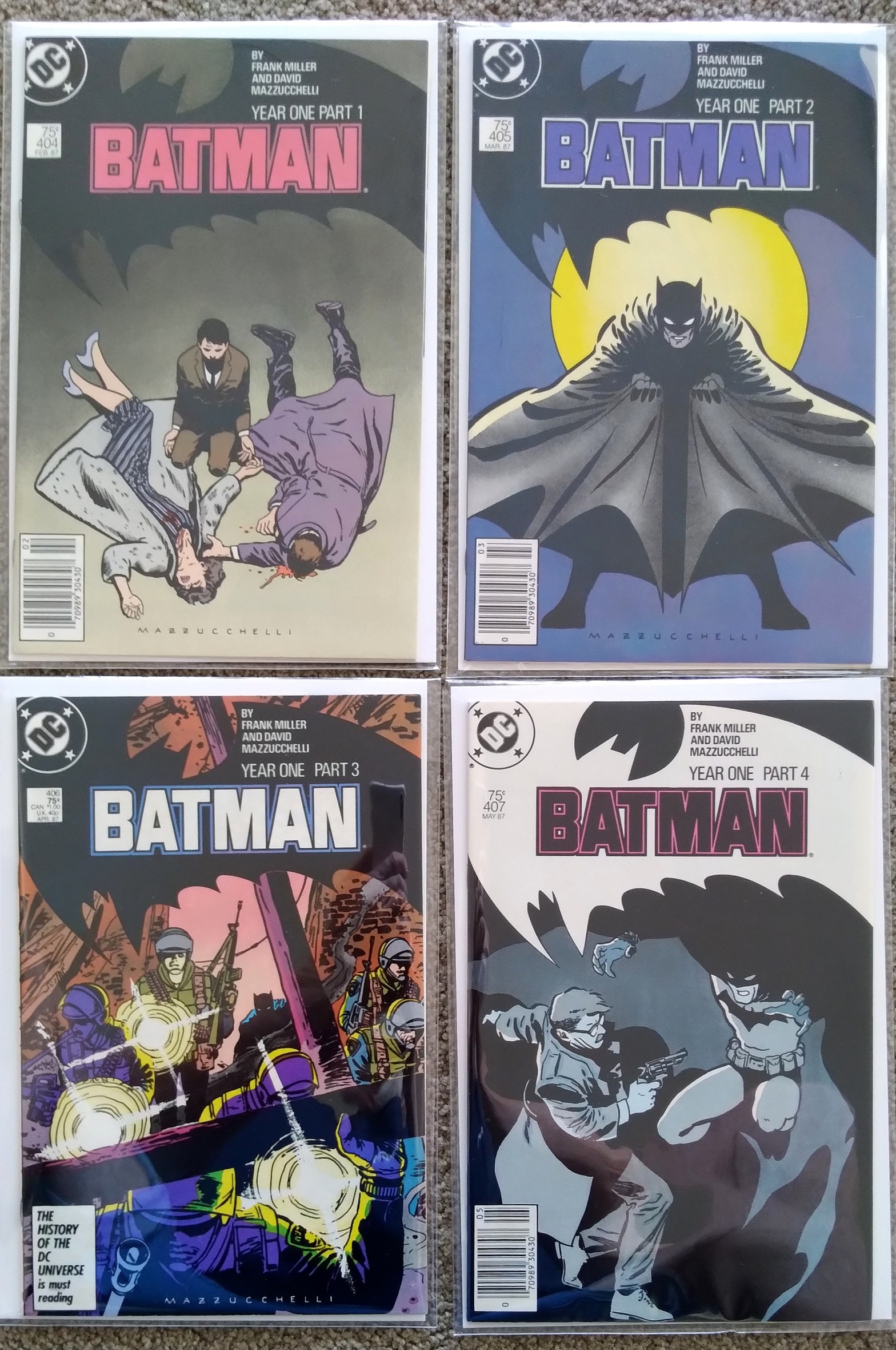 Batman #404-407 Year&nbsp;One