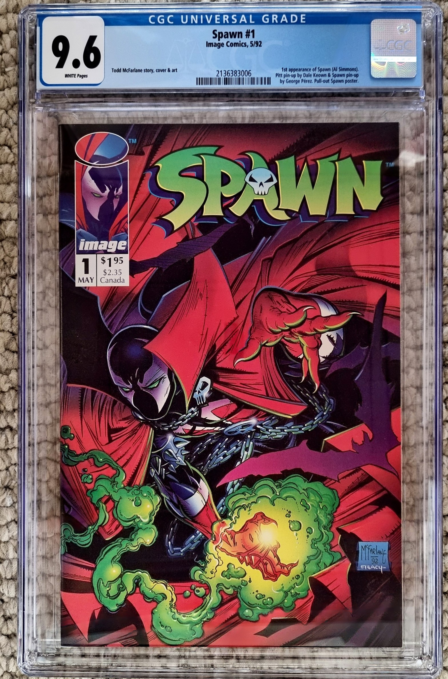 Spawn #1 (CGC&nbsp;9.6)